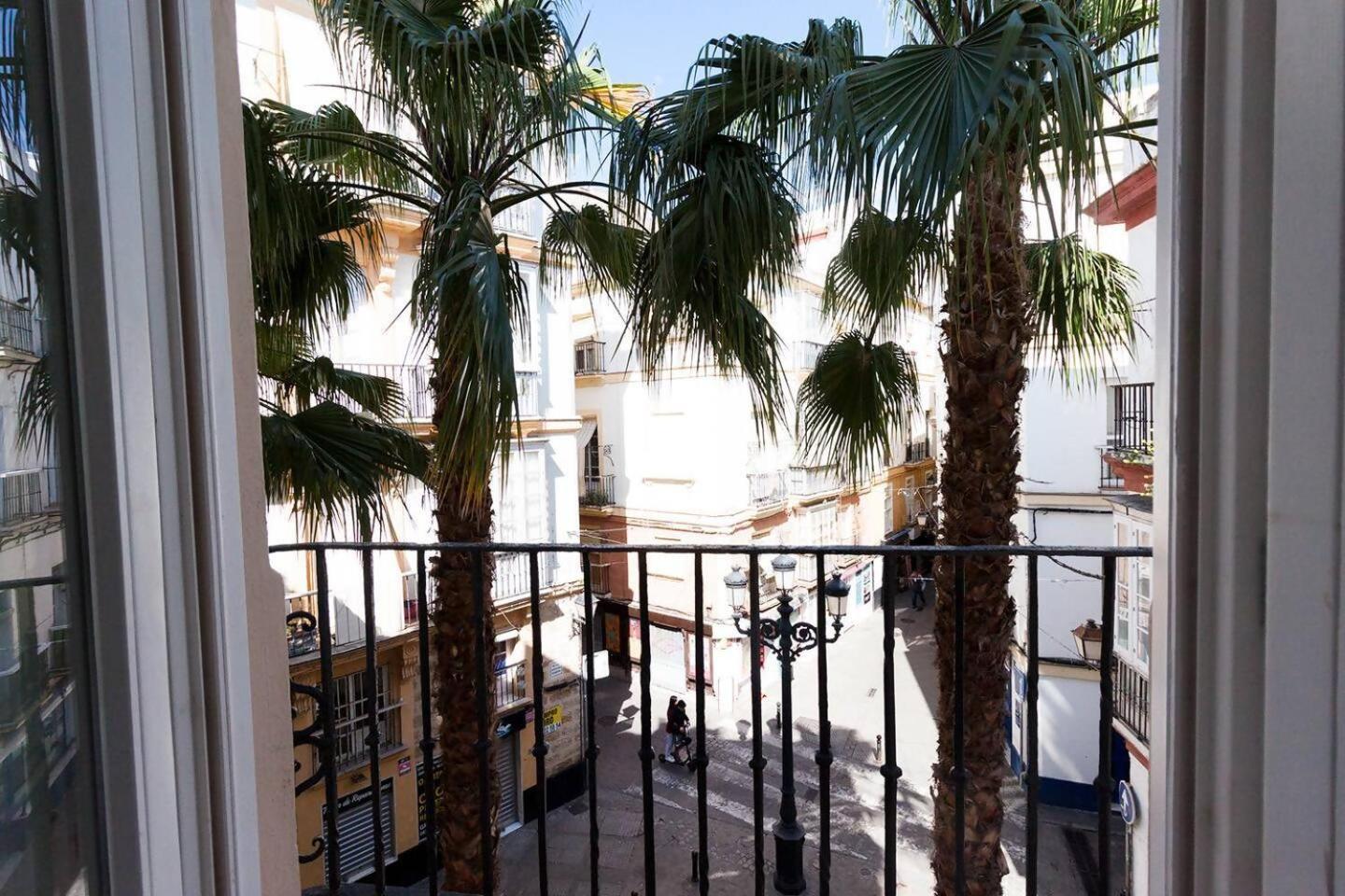 Apartamentos La Cruz Verde Cádiz Rum bild