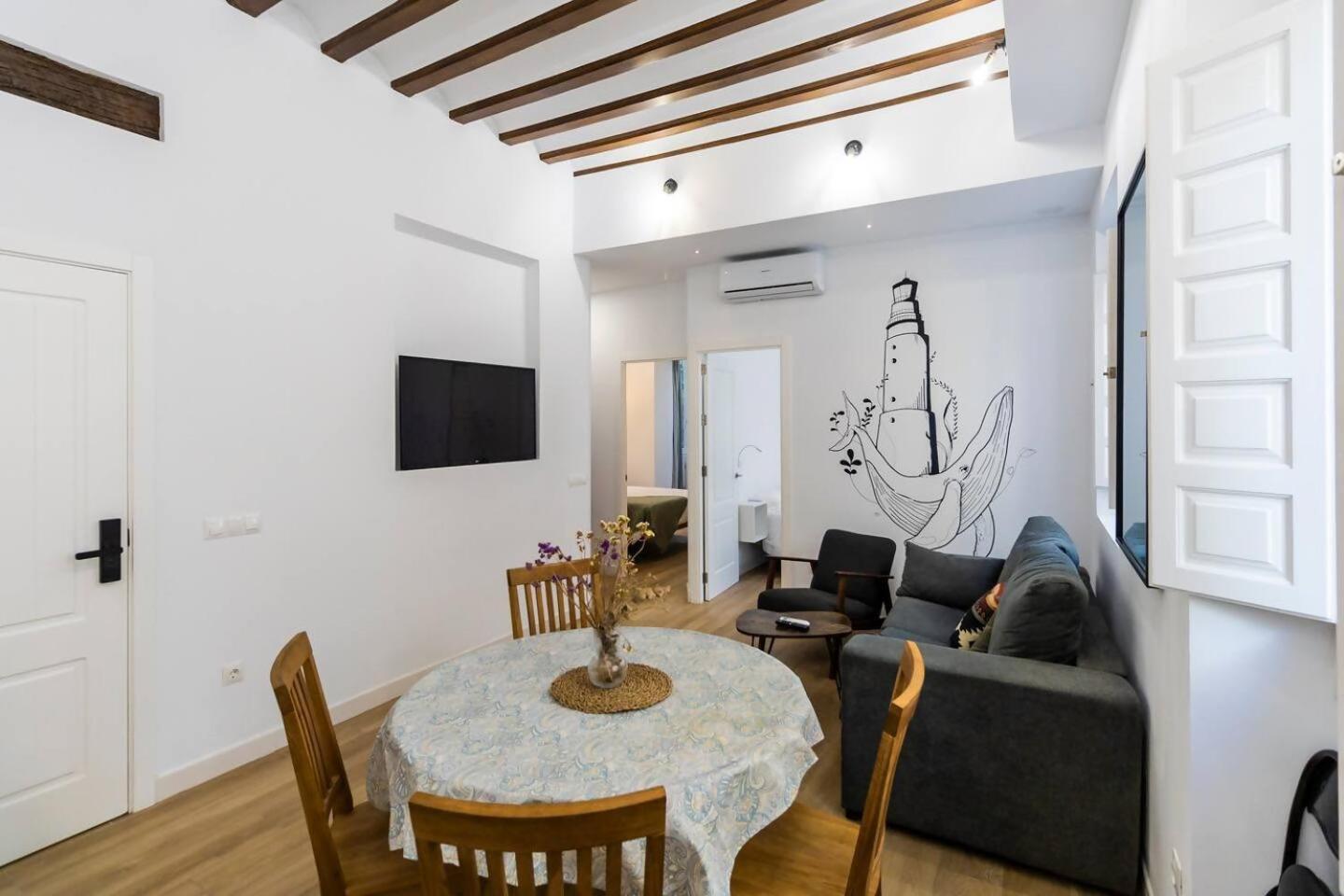 Apartamentos La Cruz Verde Cádiz Rum bild