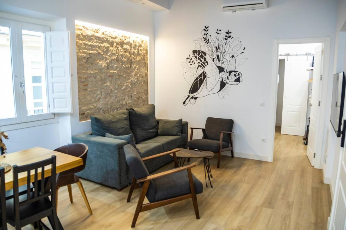Apartamentos La Cruz Verde Cádiz Exteriör bild
